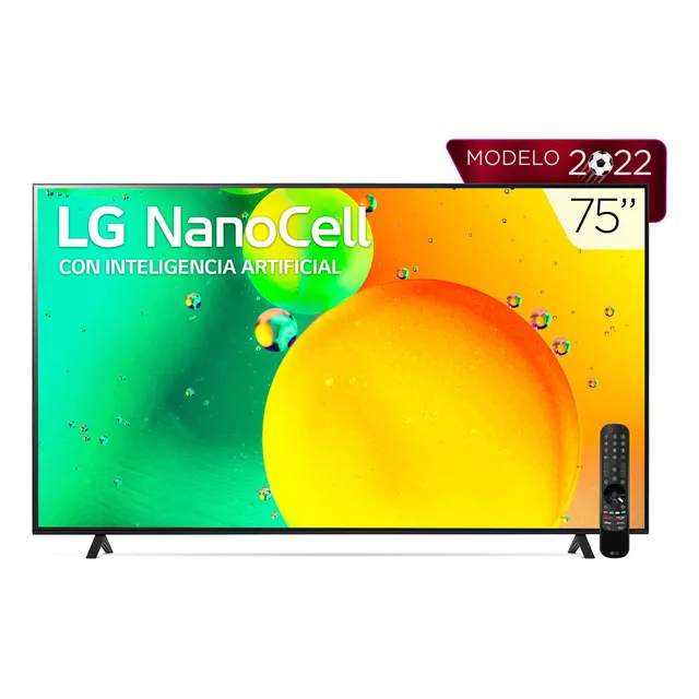 Pantalla LG Nanocell 75  4k Smart Tv Con Thinq Ai 75nano85ap