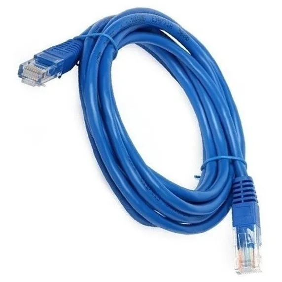 Cable De Red Cat6 Lan 3 Metros Alta Transferencia De Datos