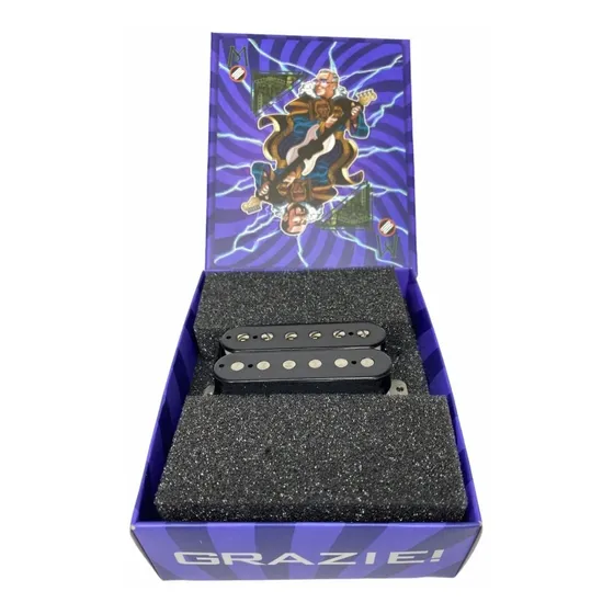 Captador Malagoli Custom 59 Braço Preto Guitarra Jazz Blues