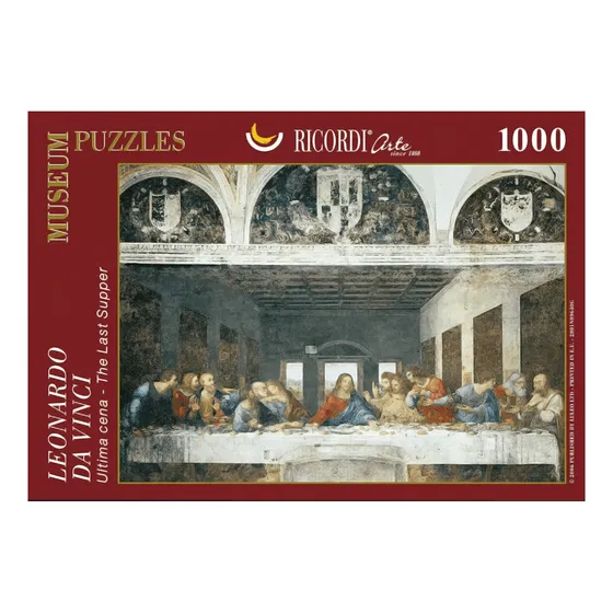 La Última Cena, Leonardo Da Vinci  1000 Piezas  Ricordi