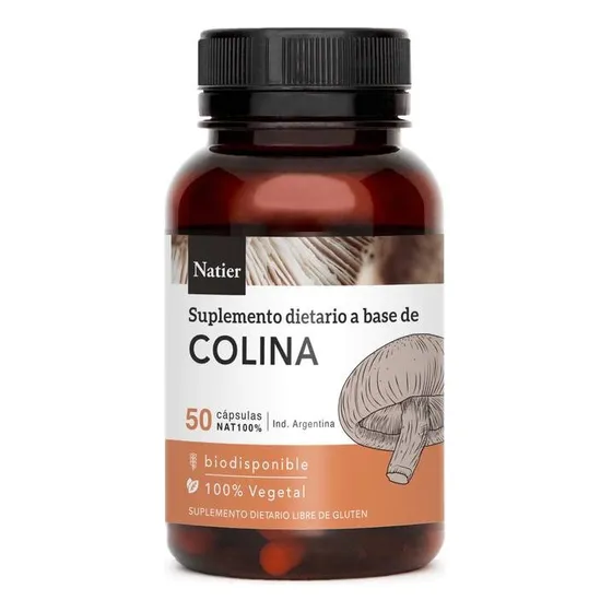 Colina Natier Hepatica Y Cognitiva Sin Tacc 50 Caps