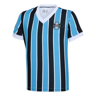 Camisa GrĂȘmio RetrĂŽ Mundial 1983 Tricolor Adulto Original Camisa GrĂȘmio RetrĂŽ Mundial 1983 Tricolor Adulto Original