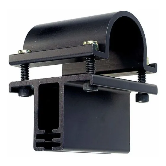 The Light Source Mega-trackhanger Largo Negro Anodizado