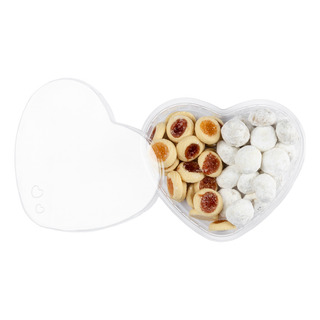 Contenedor / Domo Forma De Corazón Con Tapa 350 Ml 25 Juegos Contenedor / Domo Forma De Corazón Con Tapa 350 Ml 25 Juegos