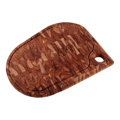Tabua Para Churrasco Folium Madeira Teca 33x45cm Tramontina