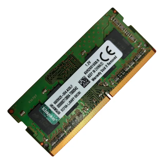 Memoria RAM ValueRAM color verde 8GB 1 Kingston KVR26S19S8/8