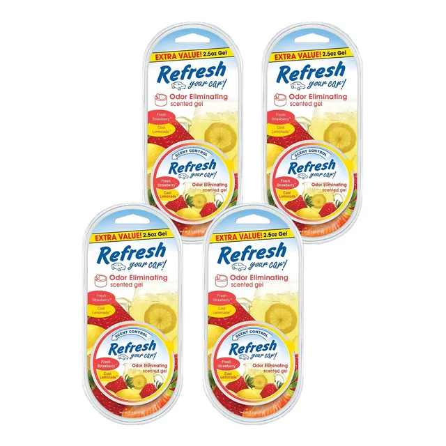 Refresh Coche 84924 fresh Fresa Limonada Scented Gel Fria