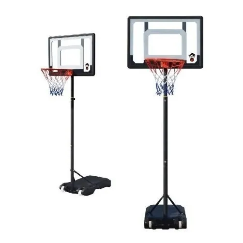 Tablero  De Basketball Con Poste Ajustable Runic 2.1m