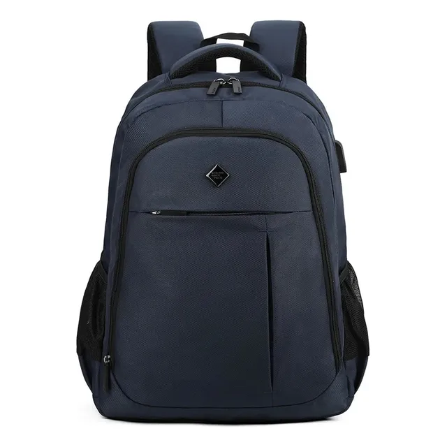 Morral Aoking Deportivo Pto Usb Azul