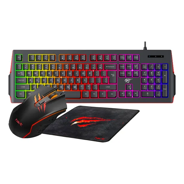 Combo Gamer Teclado, Mouse Y Pad Gd 2