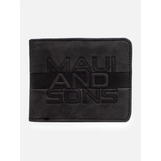 Billetera Kakau Negro Hombre Maui And Sons