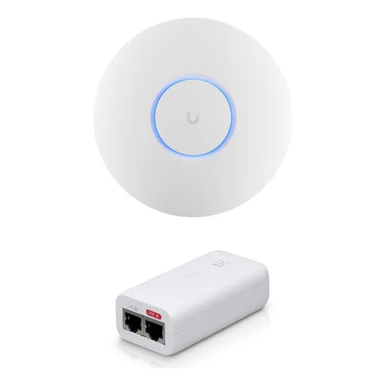 Access Point Ubiquiti U6+ Dual Band Wifi + Fuente U-poe-af