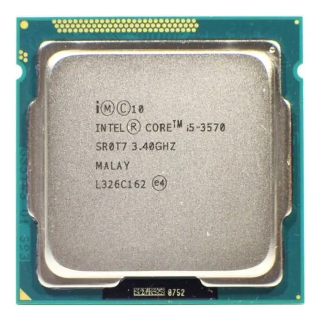 Procesador De Cpu Core I5 3570, 3.4 Ghz, 4 Núcleos, Lga 1155
