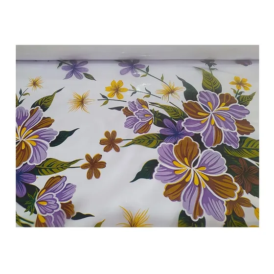 Mantel Transparente Fortín 1.4mx3m Y Hule De Color 1.4mx3m