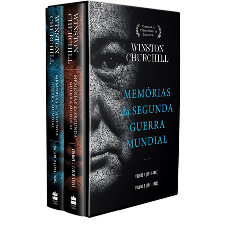 Box Memórias da Segunda Guerra Mundial, de Churchill, Winston. Casa dos Livros Editora Ltda, capa dura em português, 2019