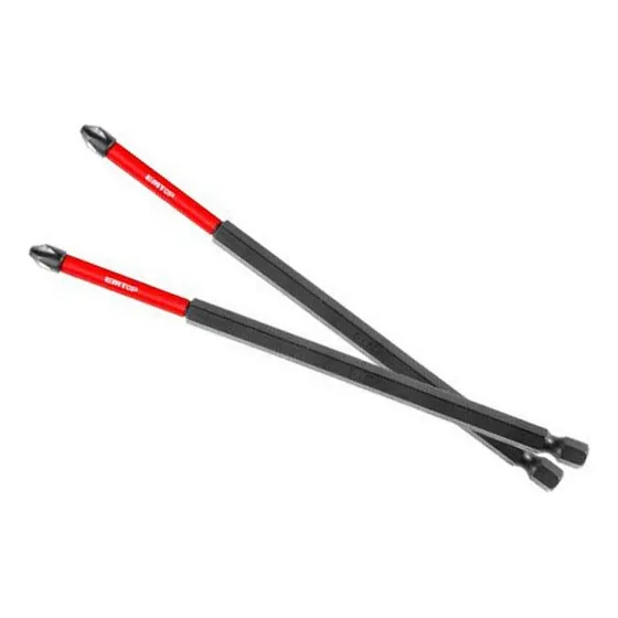 Puntas Atornillador Alto Impacto Ph2 X 150 Mm X2 Emtop 15cm