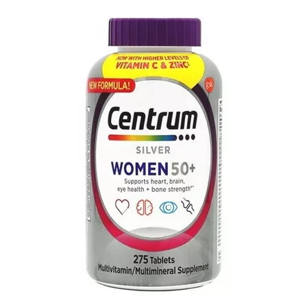 Centrum Multivitaminico Silver Mulher 50 Anos 275 Softgels