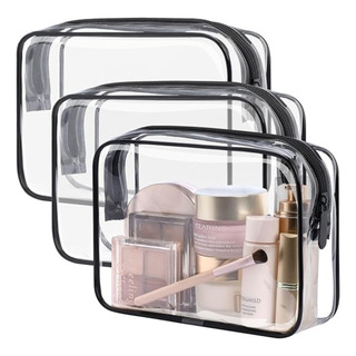 3 Pzs Bolsa Maquillaje Impermeable Organizador Multiusos 3 Pzs Bolsa Maquillaje Impermeable Organizador Multiusos