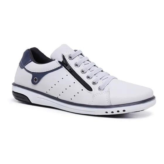 Sapatenis Masculino De Ziper E Elastico Calce Facil Casual
