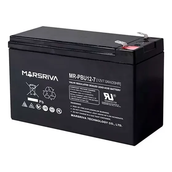 Mr-pbu12-7 Bateria Marsriva 12v 7ah Ups Alarma  Marsriva