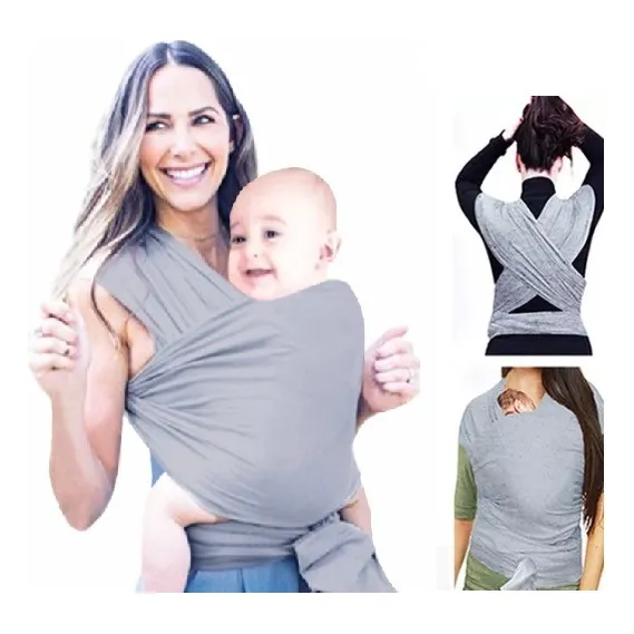Wrap Sling Canguru Carregar Seu Bebê Ou Criança Confortável