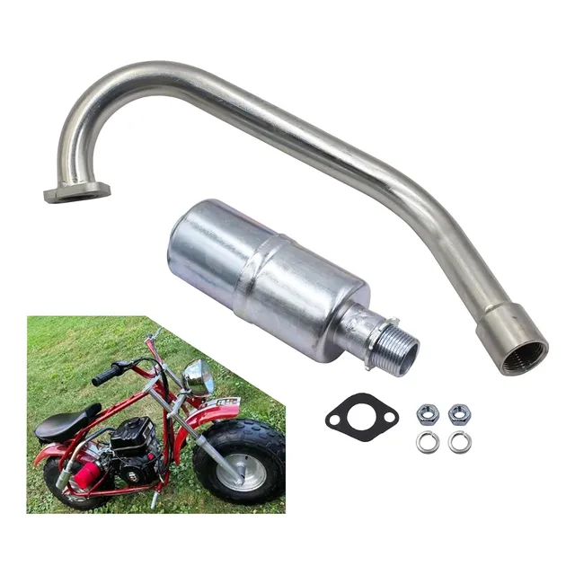 Tubo De Escape Con Silenciador Coleman Ct200u-ex Camo 196cc