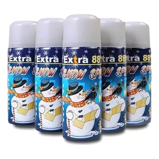 Nieve Espuma Spray 250ml Embalaje X 48 Unidades
