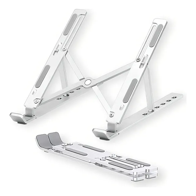 Soporte plegable ajustable de aluminio para portátil