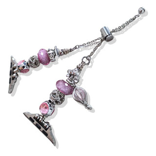 Pulseira Com Berloques Charms Compativel Com Apple Watch Pulseira Com Berloques Charms Compativel Com Apple Watch