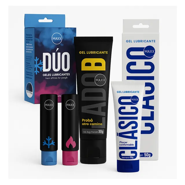 Gel Intimo Maxx® Combo Experiencia X4 Geles Para Maxx Placer