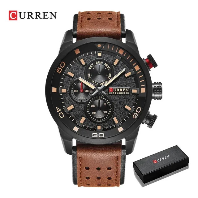 Reloj De Pulcera Para Caballero Curren Original Cuarzo Lujo