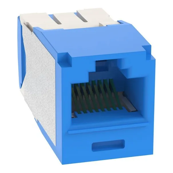 Jack Modular Rj45 Mini-com Cat 6a Color Azul Panduit Pannet