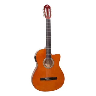 Kit Violão Iniciante Giannini Acústico N14 Nylon Completo