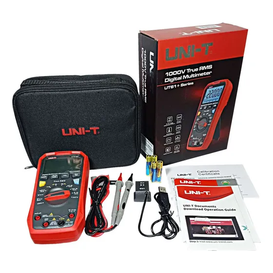 Multimetro Tester Digital Uni-t® Ut61b+® 1000v Ac/dc