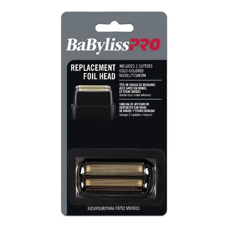 Repuesto Completo Para Babyliss Shaver Cabezal Y Navajas Color Negro