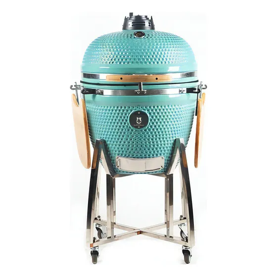 Kamado Argentino Asador Criollo Parrilla Ahumador Turquesa