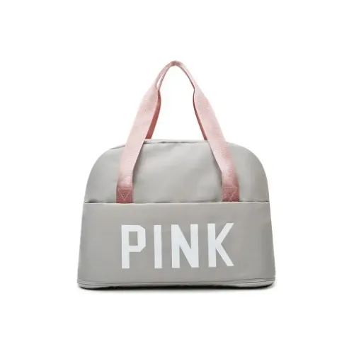 Bolso Cartera Multiuso Plegable Viajero Duffle Bag Pink