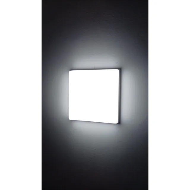 Lamapara Panel Led Cuadrada Superficial Borde Infinito D 36w