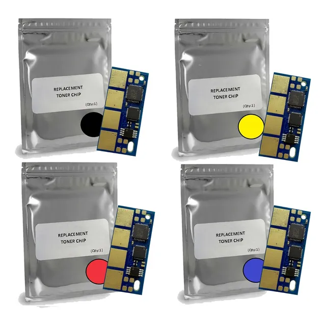 Kit 4 Chip Para Toner Compatible Con Xe C230 C235 Alto Rend.