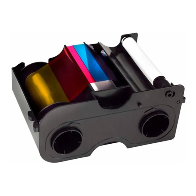 Rodillo De Cinta Con Limpieza Fargo 45000 Dtc1000 Ymcko