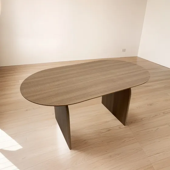 Mesa De Comedor Ovalada Arco 160 X 90 - Berna Home