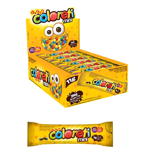 Confites Golosinas Coloreti 11 Grs X 36 Unidades
