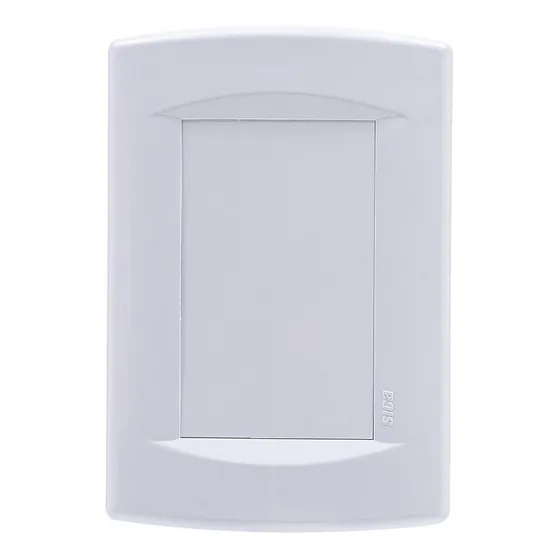 Llave De Luz Modulo Armado Tapa Ciega Blanco Sica Life