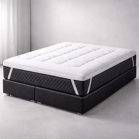 Protetor De Colchão Pillow Top Cama Casal Box Branco Liso Casal