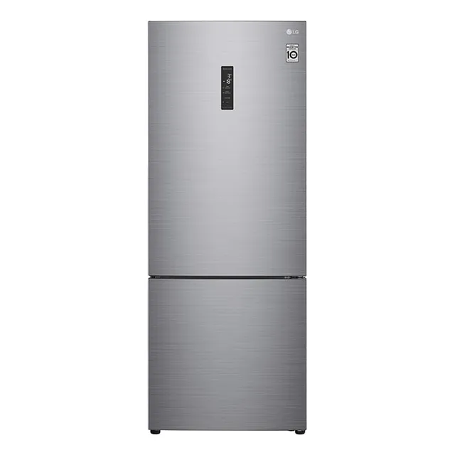 Geladeira Smart Inverse Gcb569nll 2 Portas 451 Litros LG Cor Inox 127v Geladeira Smart Inverse Gcb569nll 2 Portas 451 Litros LG Cor Inox 127v