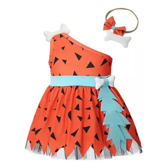 Disfraz De Halloween Para Bebé De Los Picapiedra Y Pebbles H