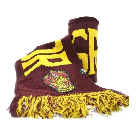 Bufanda Harry Potter Gryffindor Con Escudo Desko