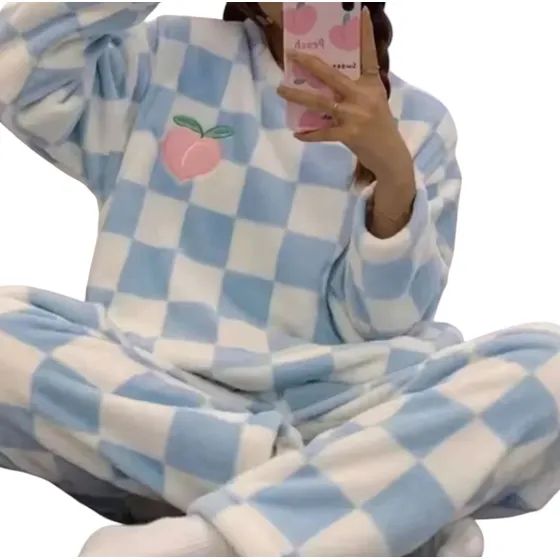 Pijama Mujer Polar Soft Invierno Juvenil