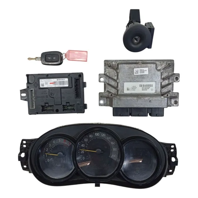 Kit Code Injeção Renault Logan 1.6 2017 Usado