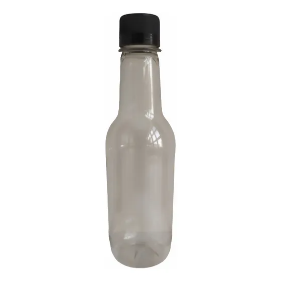 Envase Plástico Litro Botella Española 350 Cc Con Tapa